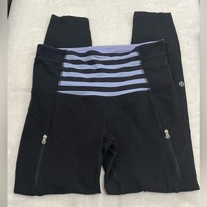 Lululemon full length leggings (has side pockets)